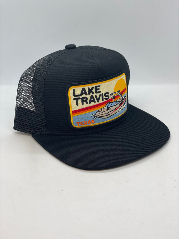 Lake Travis Texas Pocket Hat