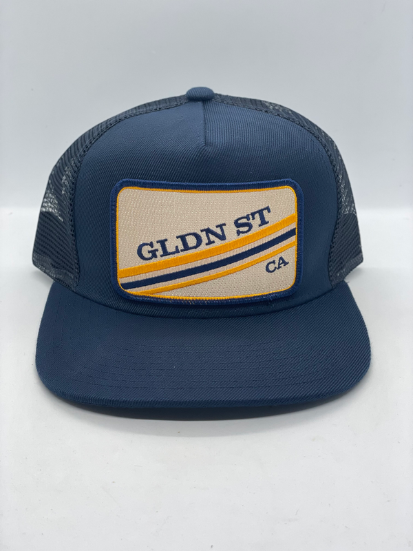 Golden State Minimal Navy Pocket Hat