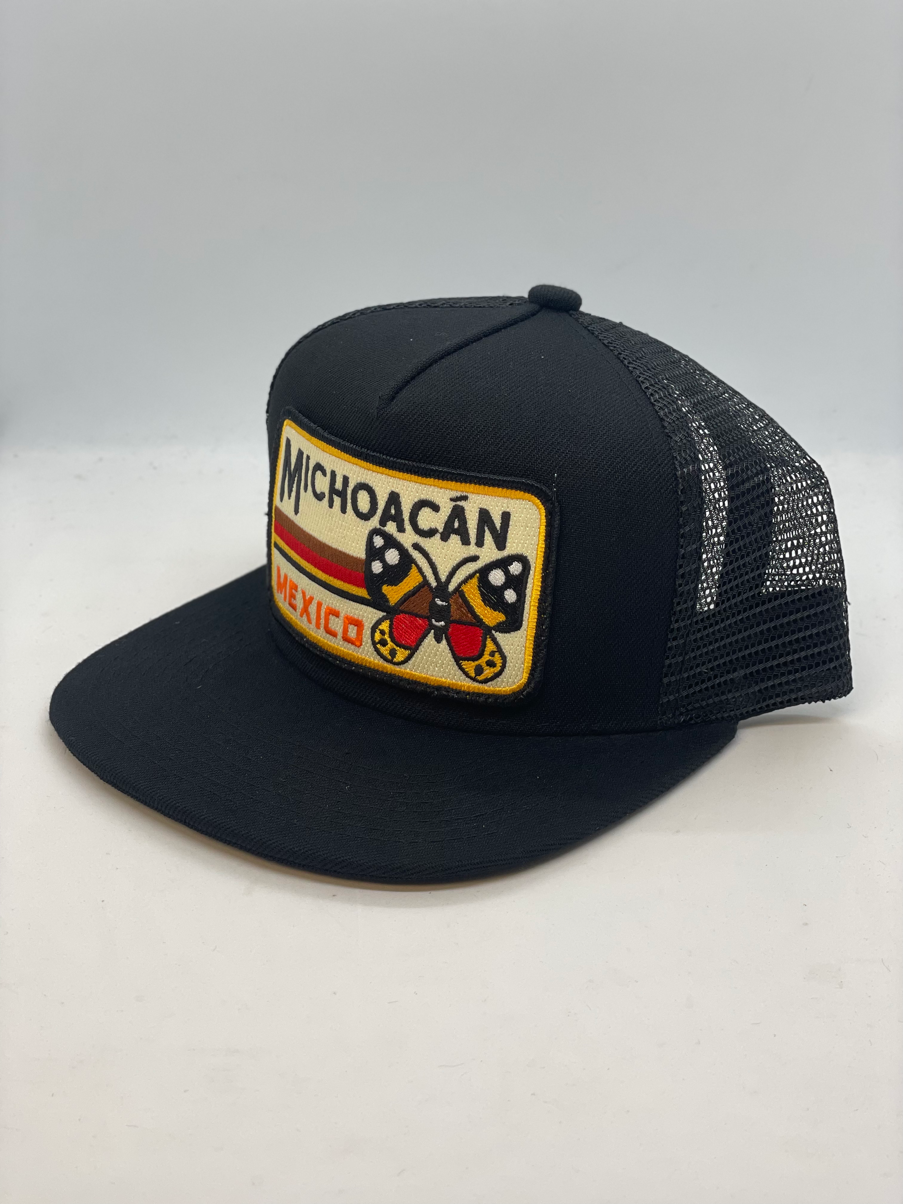 Michoacán Mexico Butterfly Pocket Hat – Bart Bridge Michoacán Mexico Butterfly Pocket Hat – Bart Bridge