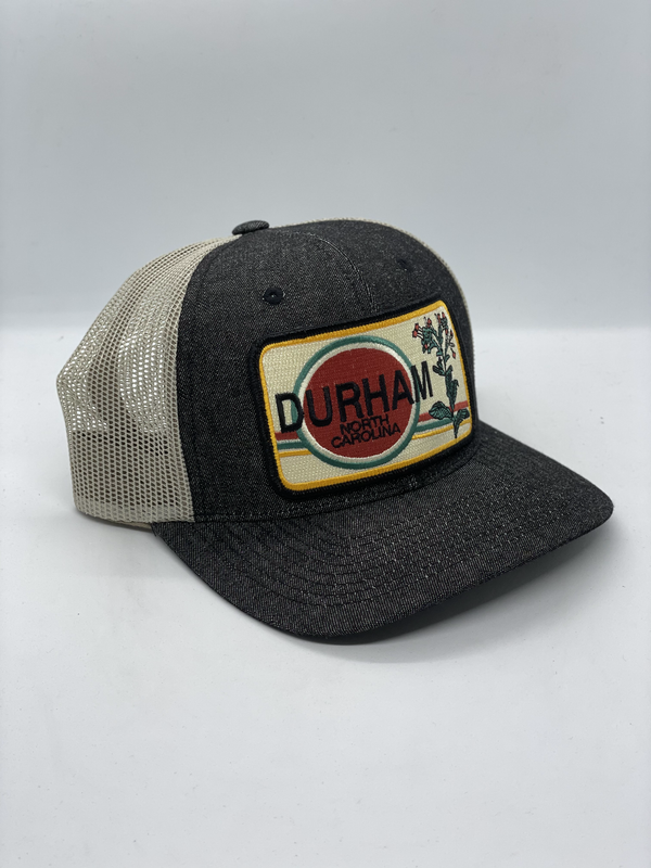 Sombrero de bolsillo Durham Carolina del Norte (tabaco)