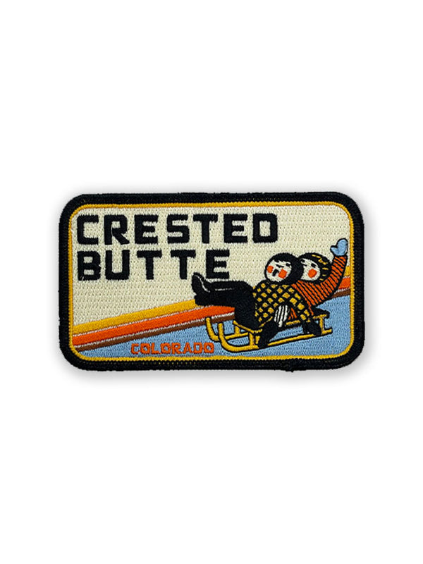 Crested Butte Sled Colorado Patch