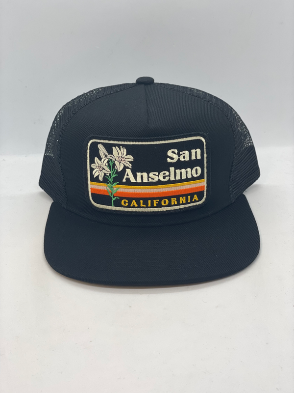 Sombrero de bolsillo de flores de San Anselmo