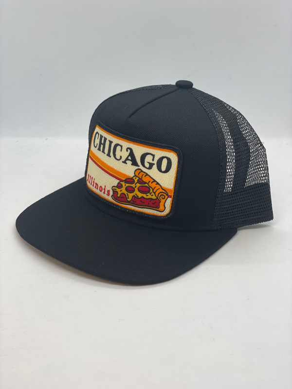 Chicago Illinois Pizza Pocket Hat
