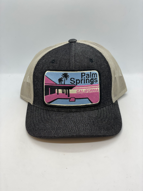 Palm Springs Pool Pocket Hat