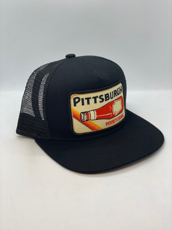 Pittsburgh Pennsylvania Pocket Hat (Ketchup)