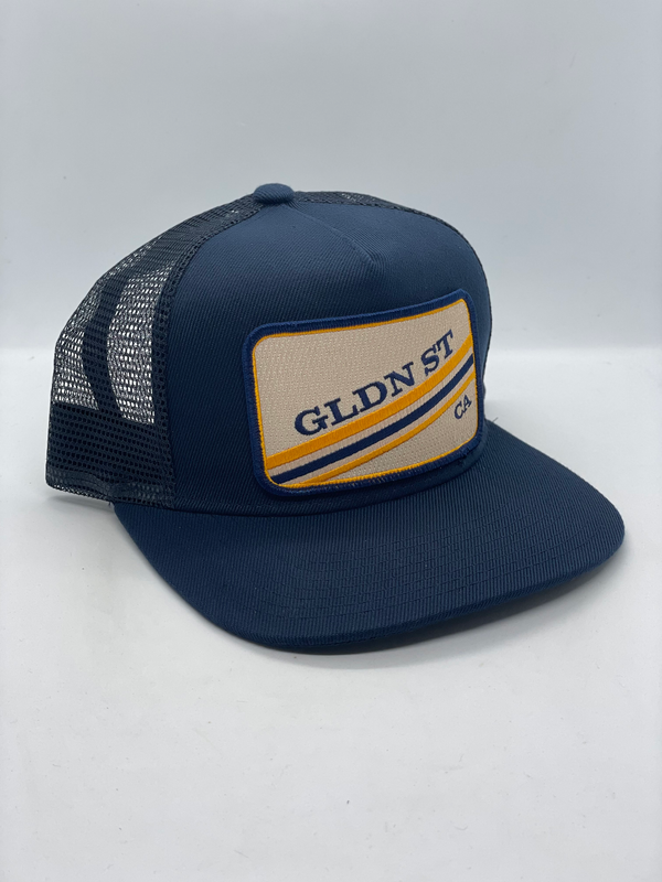 Golden State Minimal Navy Pocket Hat