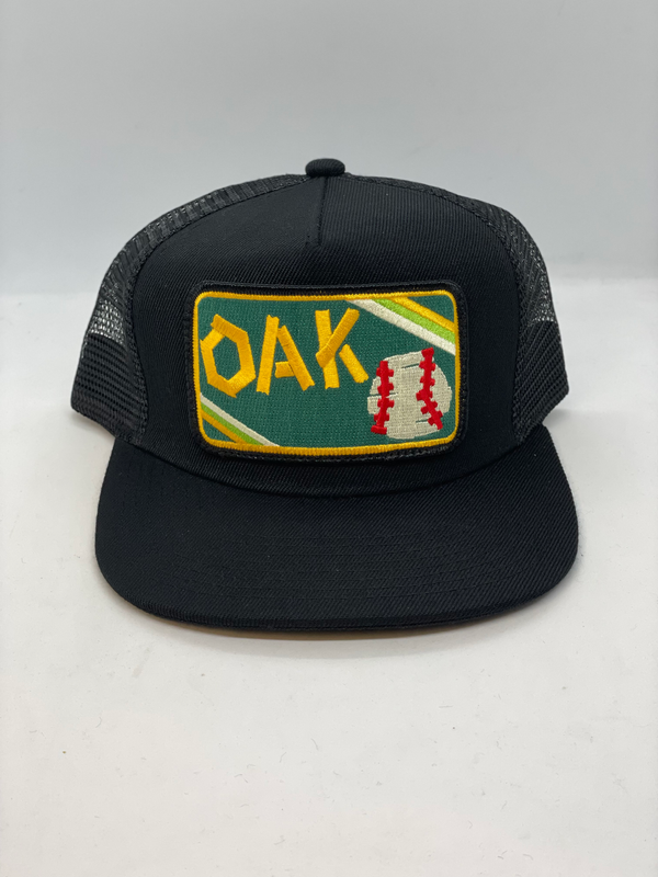 OAK Gorra de béisbol Oakland con bolsillo