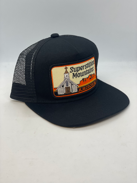 Superstition Mountains Arizona Pocket Hat – Bart Bridge