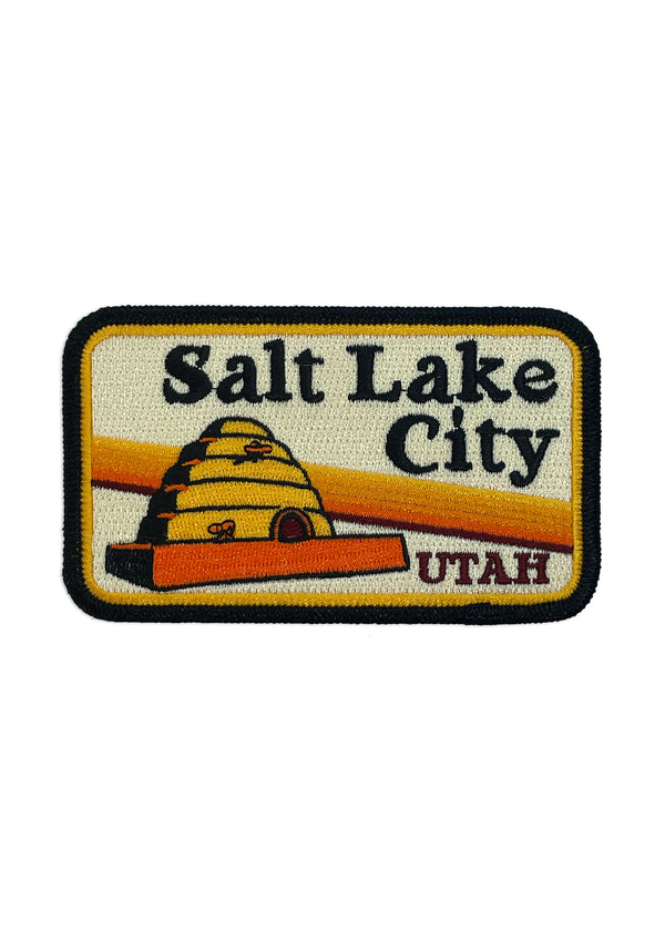 Salt Lake City Utah Beehive Patch