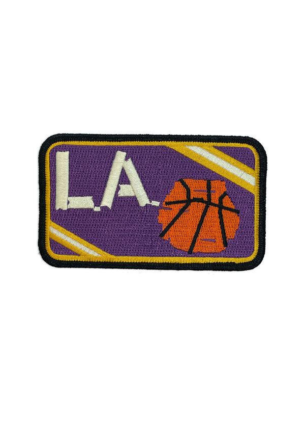 Parche de Los Angeles Lakers de LA Basketball