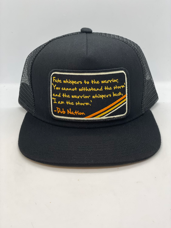 Warriors - Dub Nation Quote Pocket Hat