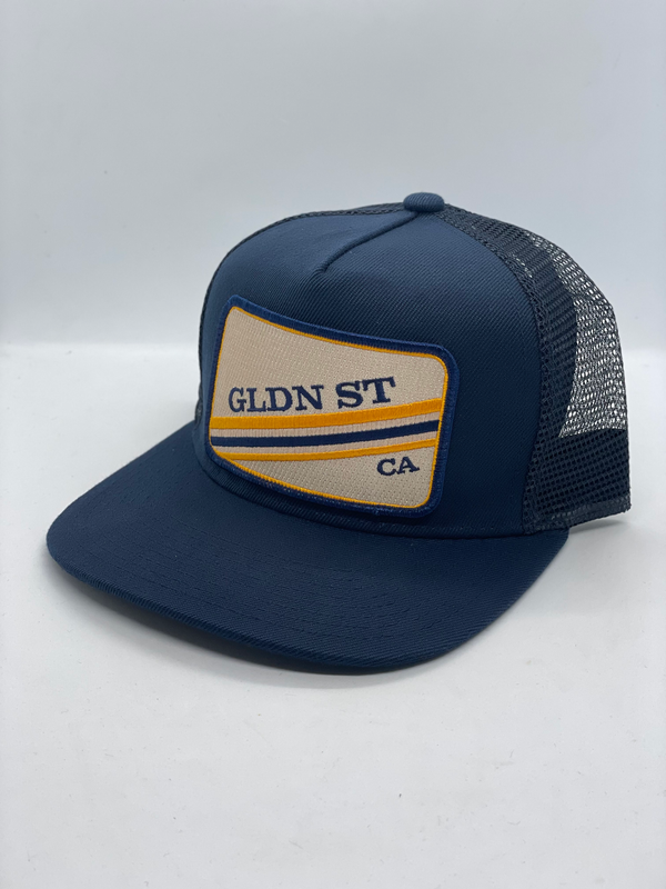 Golden State Minimal Navy Pocket Hat