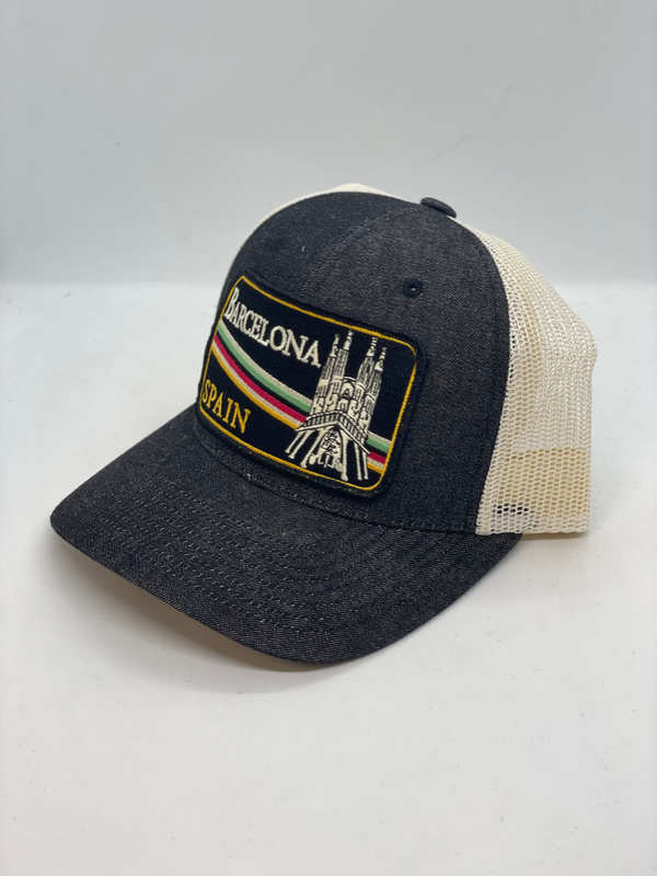 Barcelona Spain Pocket Hat