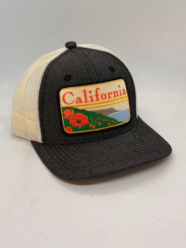 California Poppy Pocket Hat