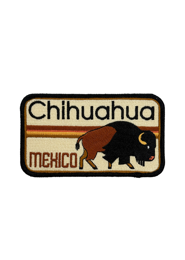 Chihuahua Mexico Buffalo Patch