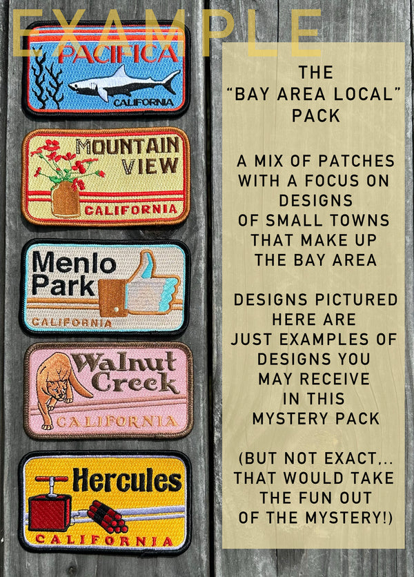 Mystery 5-Pack of Patches