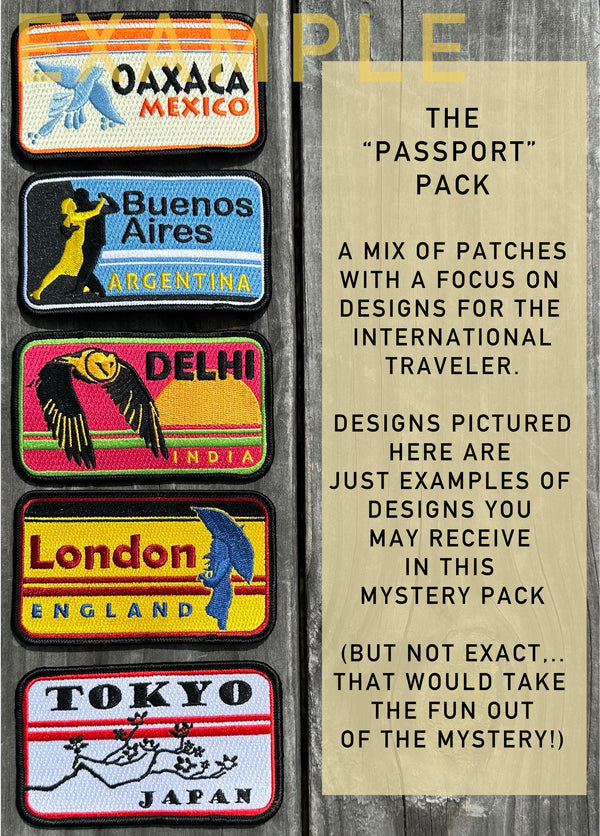 Mystery 5-Pack of Patches