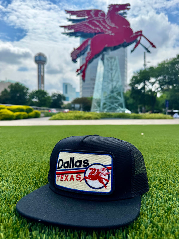 *NEW* Dallas Texas Mobil Pocket Hat