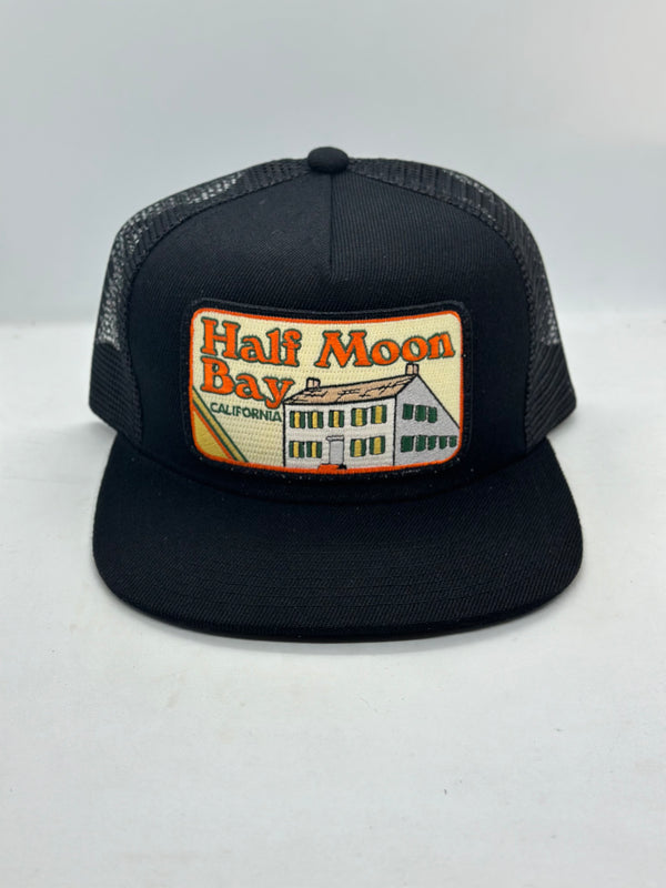 Half Moon Bay White House Pocket Hat