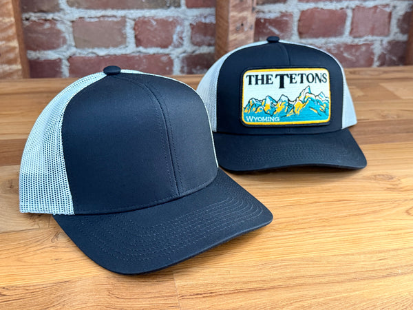 Cream Mesh Curved Brim