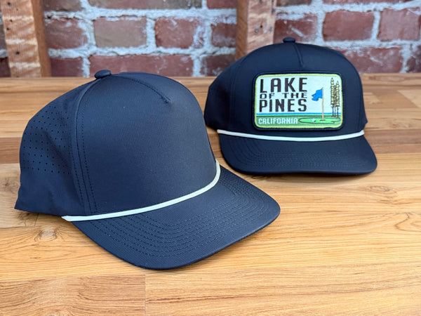 Athletic Mesh Rope (BLACK) Pocket Hat