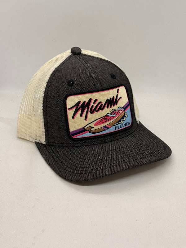 Miami Florida Boat Pocket Hat