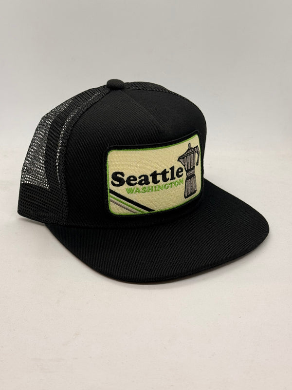 Seattle (Coffee) Washington Pocket Hat
