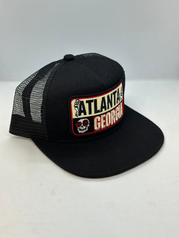 Atlanta Georgia Skull Pocket Hat