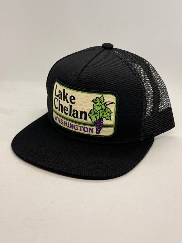 Lake Chelan Washington Pocket Hat