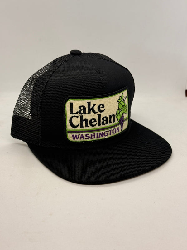 Lake Chelan Washington Pocket Hat