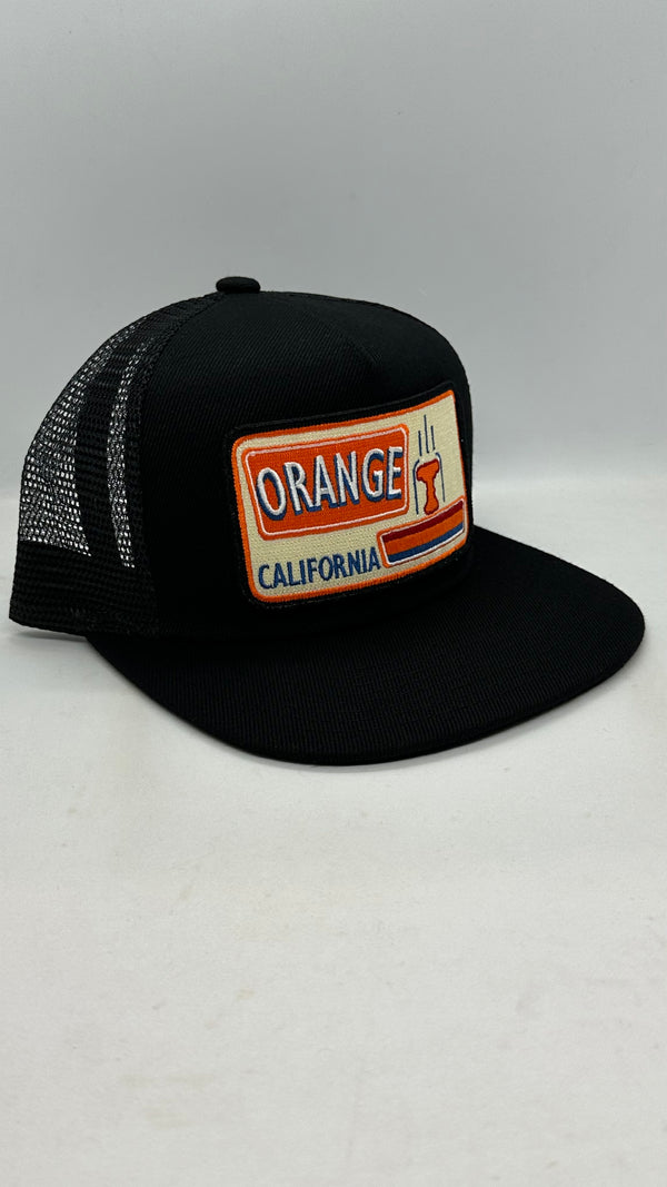 Orange California Pocket Hat