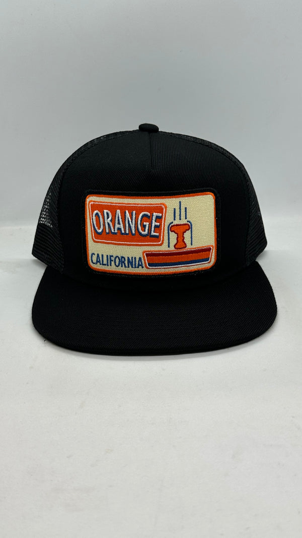 Orange California Pocket Hat