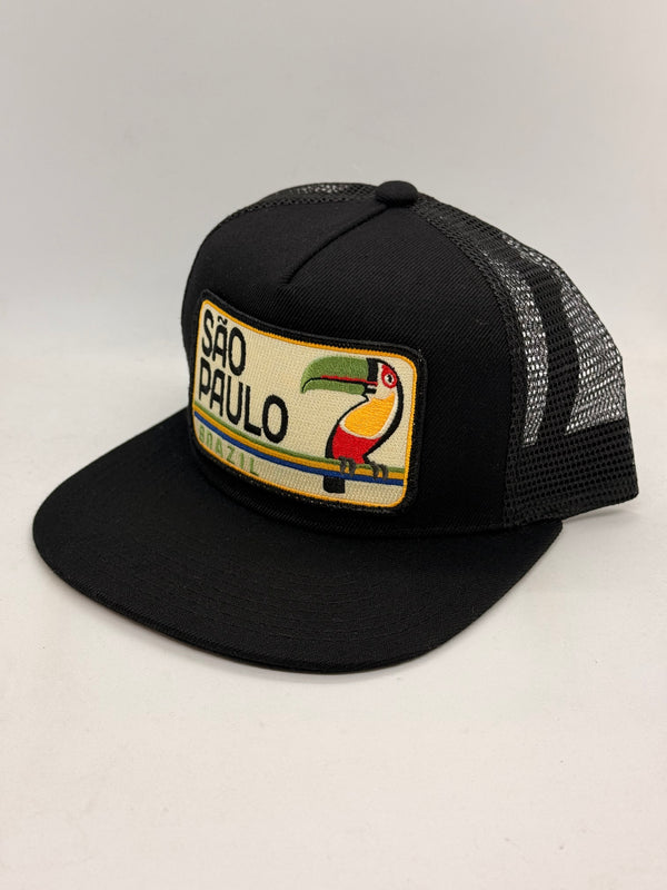 Sao Paulo Brazil Pocket Hat