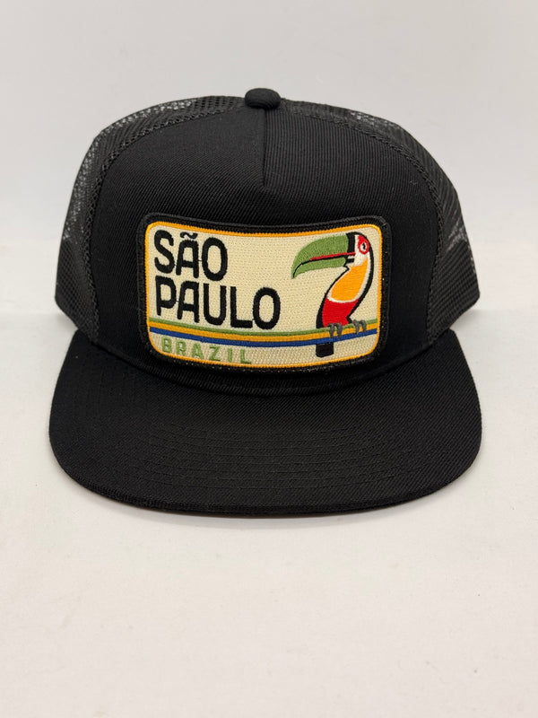 Sao Paulo Brazil Pocket Hat