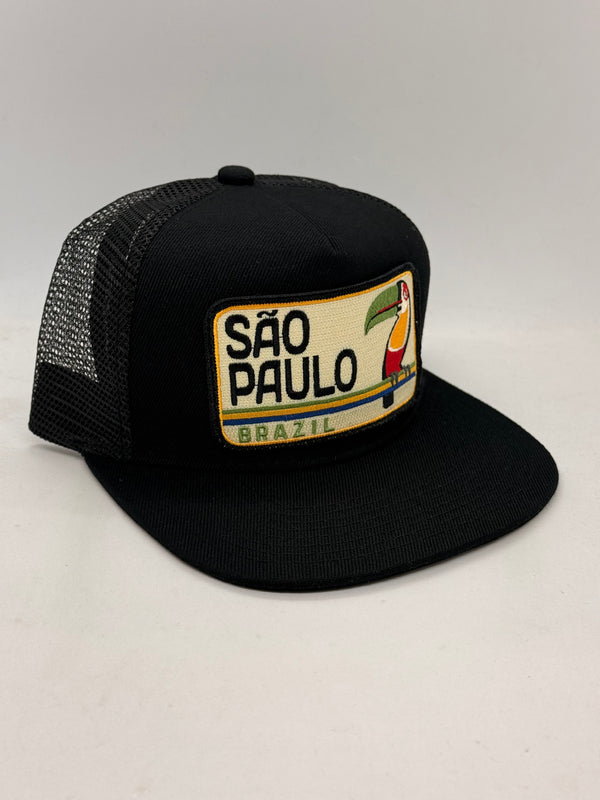 Sao Paulo Brazil Pocket Hat